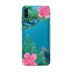 CASEGADGET CASE OVERPRINT LEAVES AND FLOWERS SAMSUNG GALAXY M11