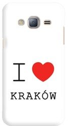 FUNNY CASE OVERPRINT I LOVE CRACOW SAMSUNG GALAXY J3 2016