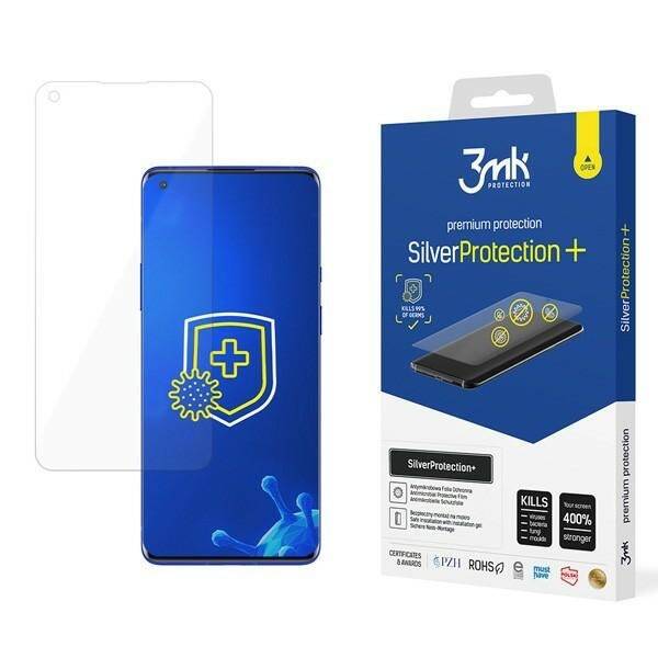 3MK SILVER PROTECT+ ONEPLUS 9 WET ANTIMICROBE FOIL MOUNTED