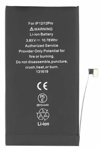 APPLE IPHONE 12/12 PRO 2815MAH BATTERY  WITHOUT TAPE