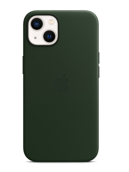 APPLE LEATHER CASE MM173ZM / A IPHONE 13 SEQUOIA GREEN OPEN PACKAGE