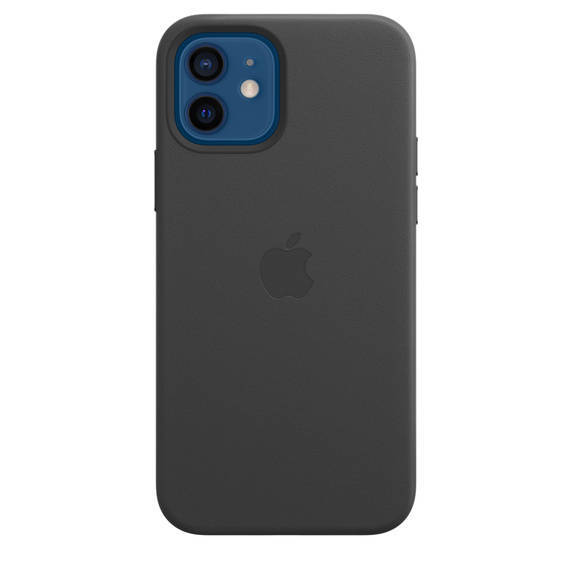 APPLE LEATHER MHKG3ZM/A CASE IPHONE 12/ 12 PRO BLACK OPEN PACKAGE