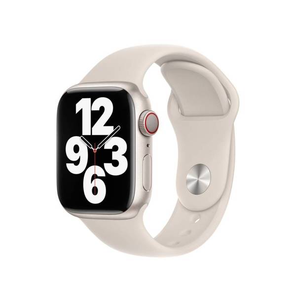 APPLE STRAP SILICONE MKUU3ZM/A APPLE WATCH STRAP 38MM/40MM/41MM MOONLIGHT WITHOUT PACKAGING