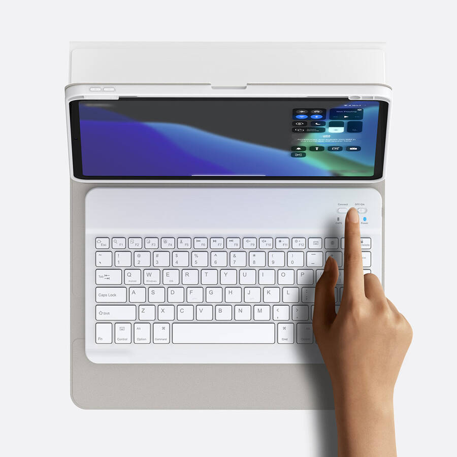 BASEUS BRILLIANCE CASE WITH KEYBOARD FOR 11 "TABLET WHITE (ARJK000002)