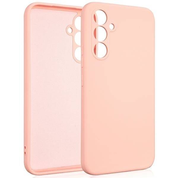 BELINE CASE SILICONE SAMSUNG A34 5G A346 PINK-GOLD / ROSE GOLD