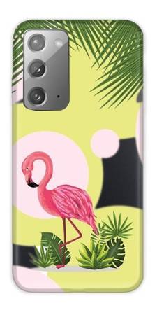 CASEGADGET CASE OVERPRINT FLAMINGO AND FLOWERS SAMSUNG GALAXY NOTE 20