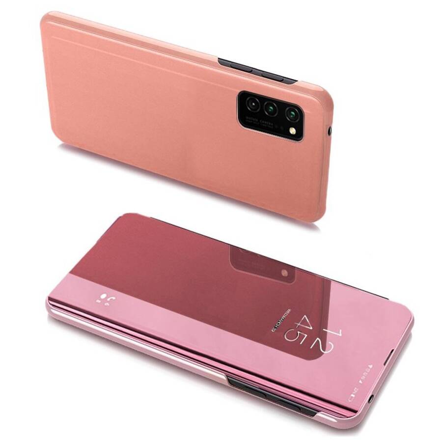 CLEAR VIEW CASE FOR SAMSUNG GALAXY A03S (166.5) PINK