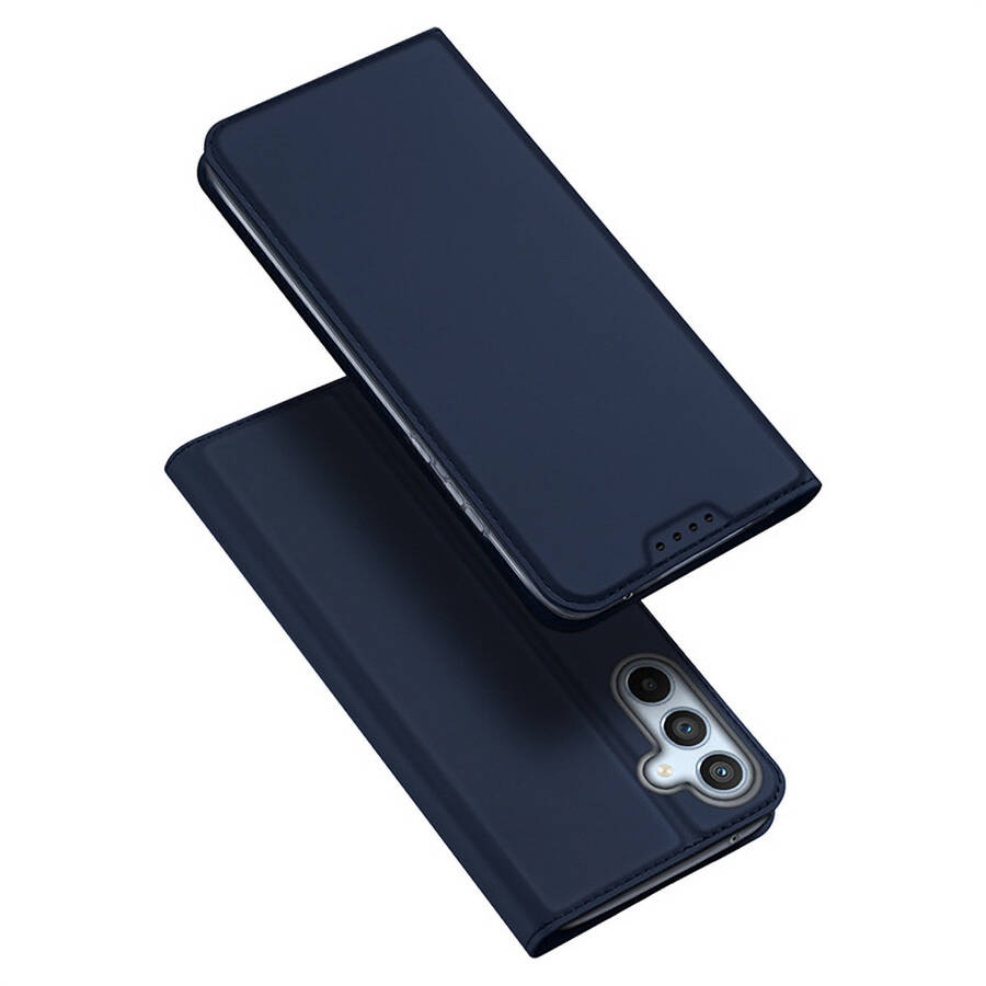 DUX DUCIS SKIN PRO CASE FOR SAMSUNG GALAXY A54 5G FLIP COVER CARD WALLET STAND BLUE