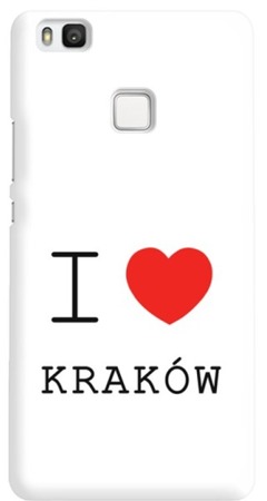 FUNNY CASE OVERPRINT I LOVE CRACOW HUAWEI P9 LITE
