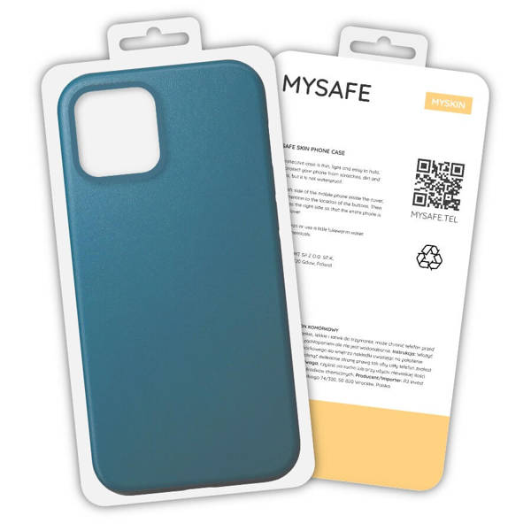 MYSAFE CASE SKIN IPHONE 12 MINI BLUE BOX