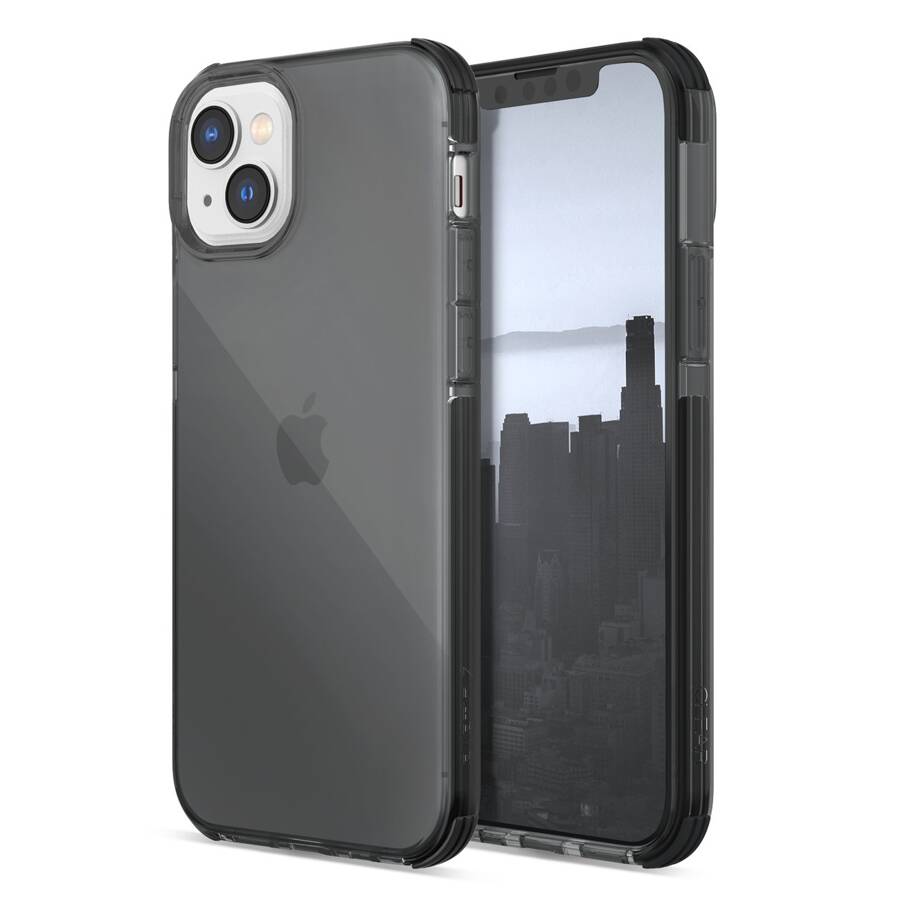 RAPTIC X-DORIA CLEAR CASE IPHONE 14 ARMORED COVER GRAY