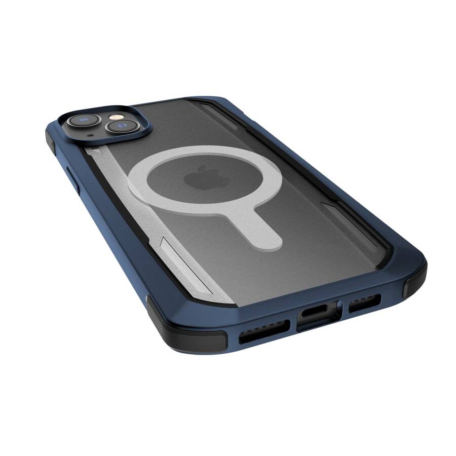 RAPTIC X-DORIA SECURE CASE FOR IPHONE 14 PRO MAX WITH MAGSAFE ARMORED COVER BLUE