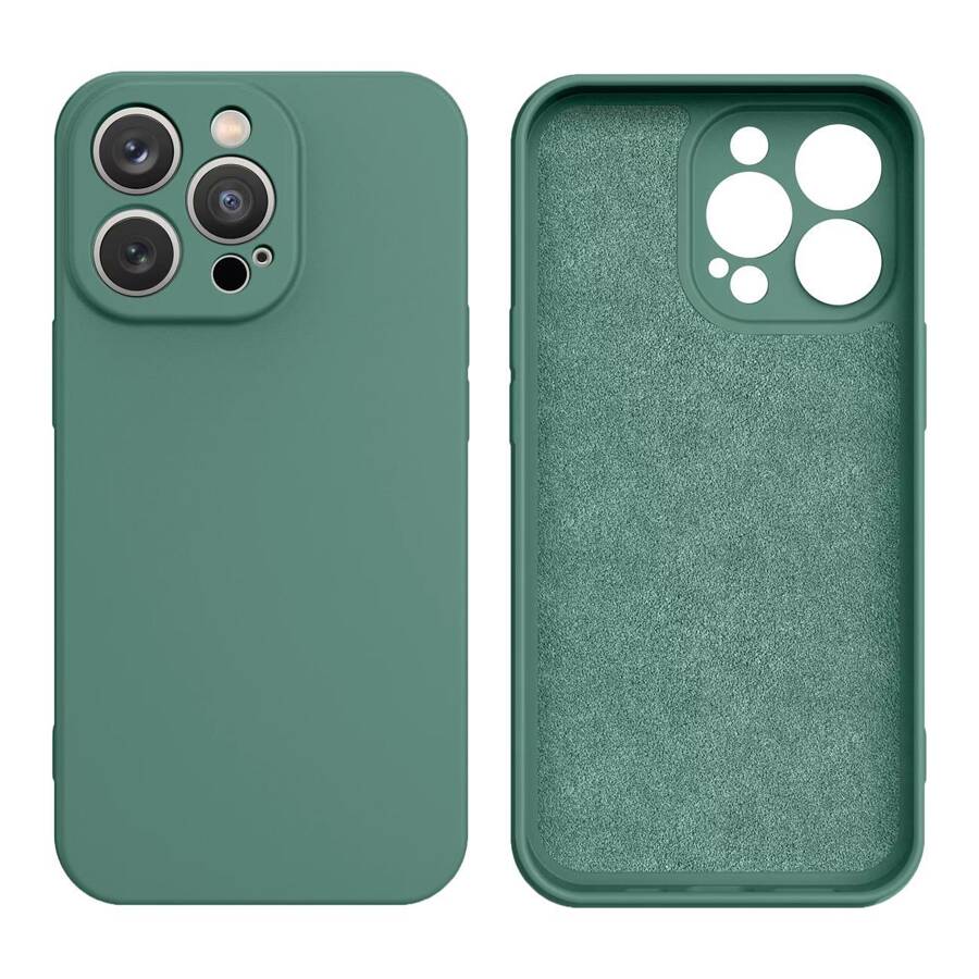 SILICONE CASE FOR IPHONE 13 PRO SILICONE COVER GREEN