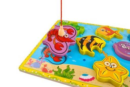 SORTER PUZZLE MAGNETIC GAME FISHING