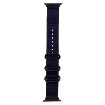 TACTICAL NYLON BAND IWATCH 1/2/3 42MM BLUE