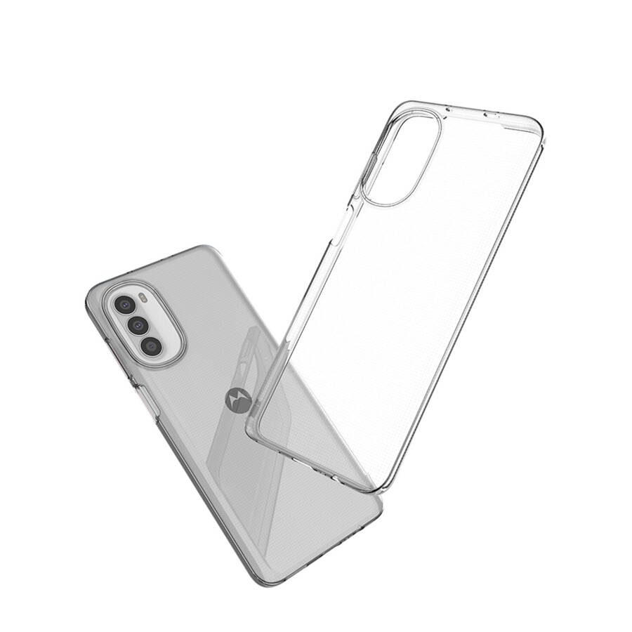 ULTRA CLEAR 0.5MM CASE FOR MOTOROLA MOTO G82 5G / MOTO G52 THIN COVER TRANSPARENT