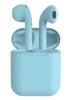 EARPHONES BLUETOOTH TWS INPODS I12 LIGHT BLUE