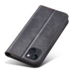 MAGNET FANCY CASE FOR IPHONE 13 MINI COVER CARD WALLET CARD STAND BLACK
