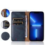 MAGNET STRAP CASE CASE FOR SAMSUNG GALAXY A13 5G POUCH WALLET + MINI LANYARD PENDANT BLUE