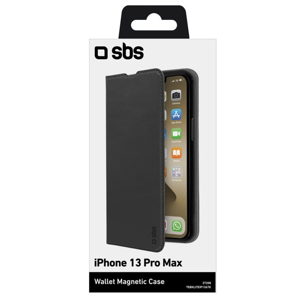 SBS Lite Book Case Book-style design, for iPhone 13 Pro Max