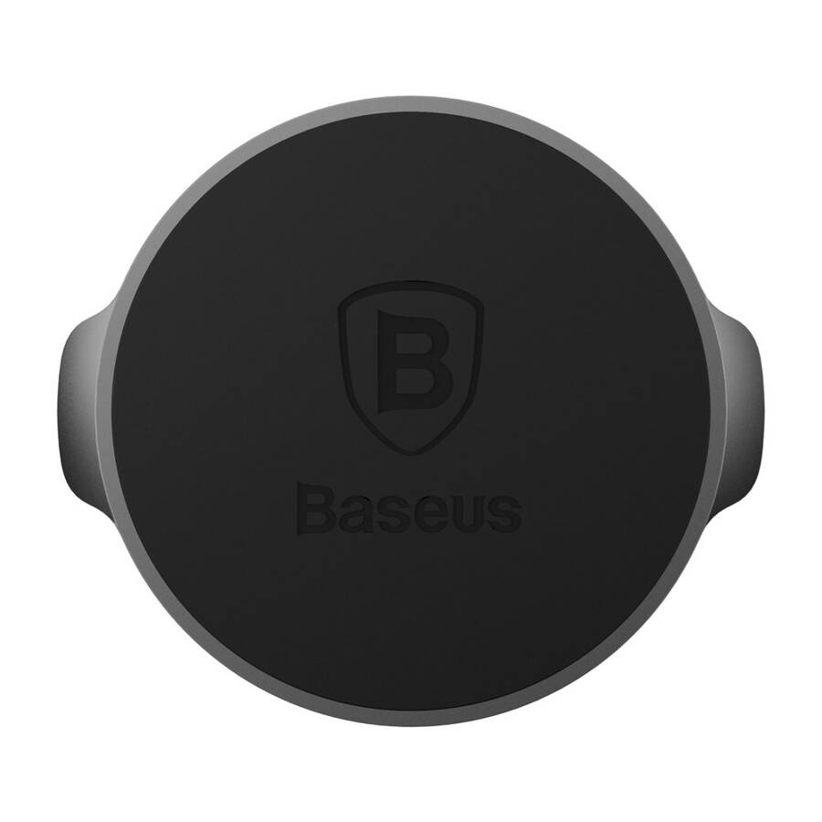 Baseus Small Ears Series płaski magnetyczny uchwyt samochodowy na deskę rozdzielczą czarny (SUER-C01)