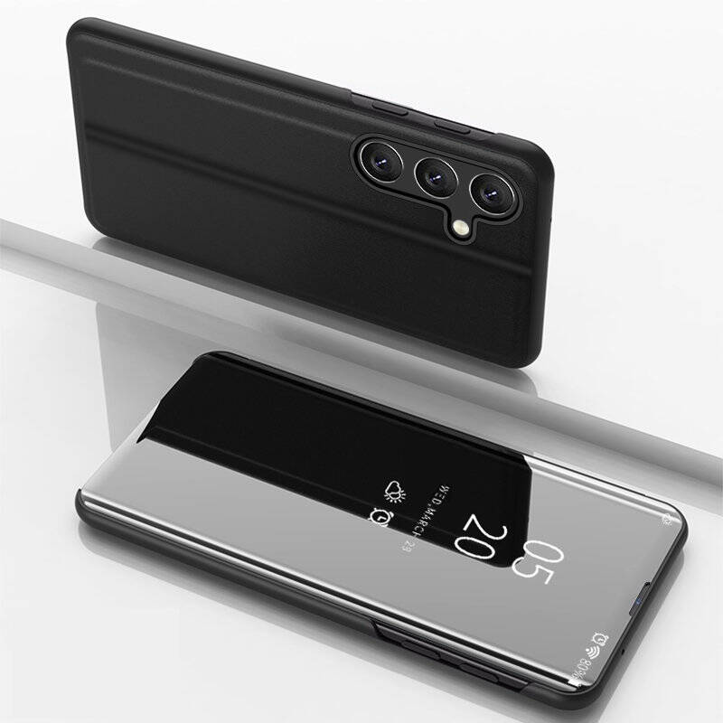Clear View Case etui Samsung Galaxy A54 5G pokrowiec z klapką czarne
