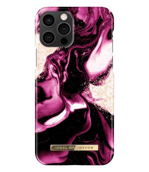 IDEAL OF SWEDEN IDFCAW 21-I2061-319 IPHONE 12/12 PRO CASE GOLDEN RUBY MARBLE