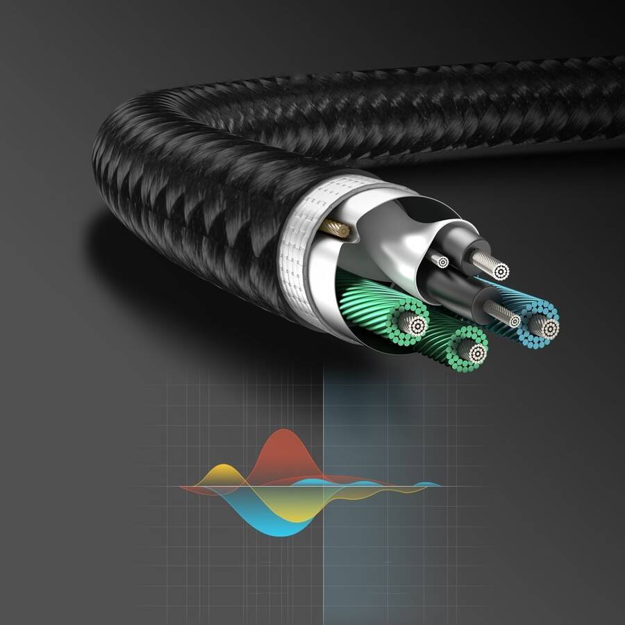 Joyroom kabel rozdzielacz AUX 3,5 mm mini jack (żeński) - 2x 3,5 mm mini jack (męski - mikrofon i słuchawki) 0,2m czarny (SY-A05)
