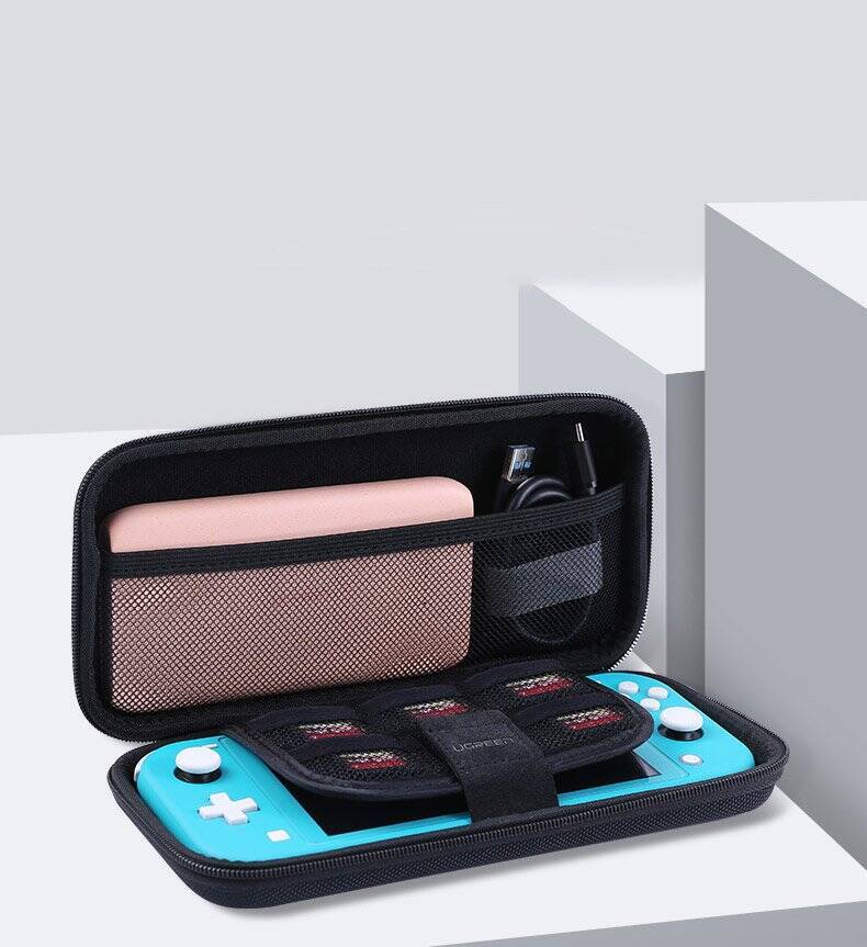 Ugreen etui pudełko na Nintendo Switch i akcesoria S 26,5 x 10 x 13,5 cm czarny (50275 LP145)