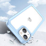 Outer Space Case etui iPhone 14 Plus sztywny pokrowiec z żelową ramką niebieski